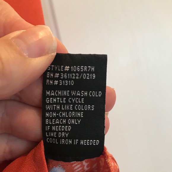 Floral handkerchief top - Picture 10 of 11